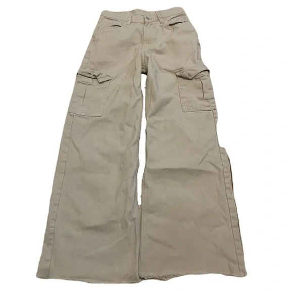 Refuge Wide Leg Cargo Pants Size Small - Picture 1 of 9